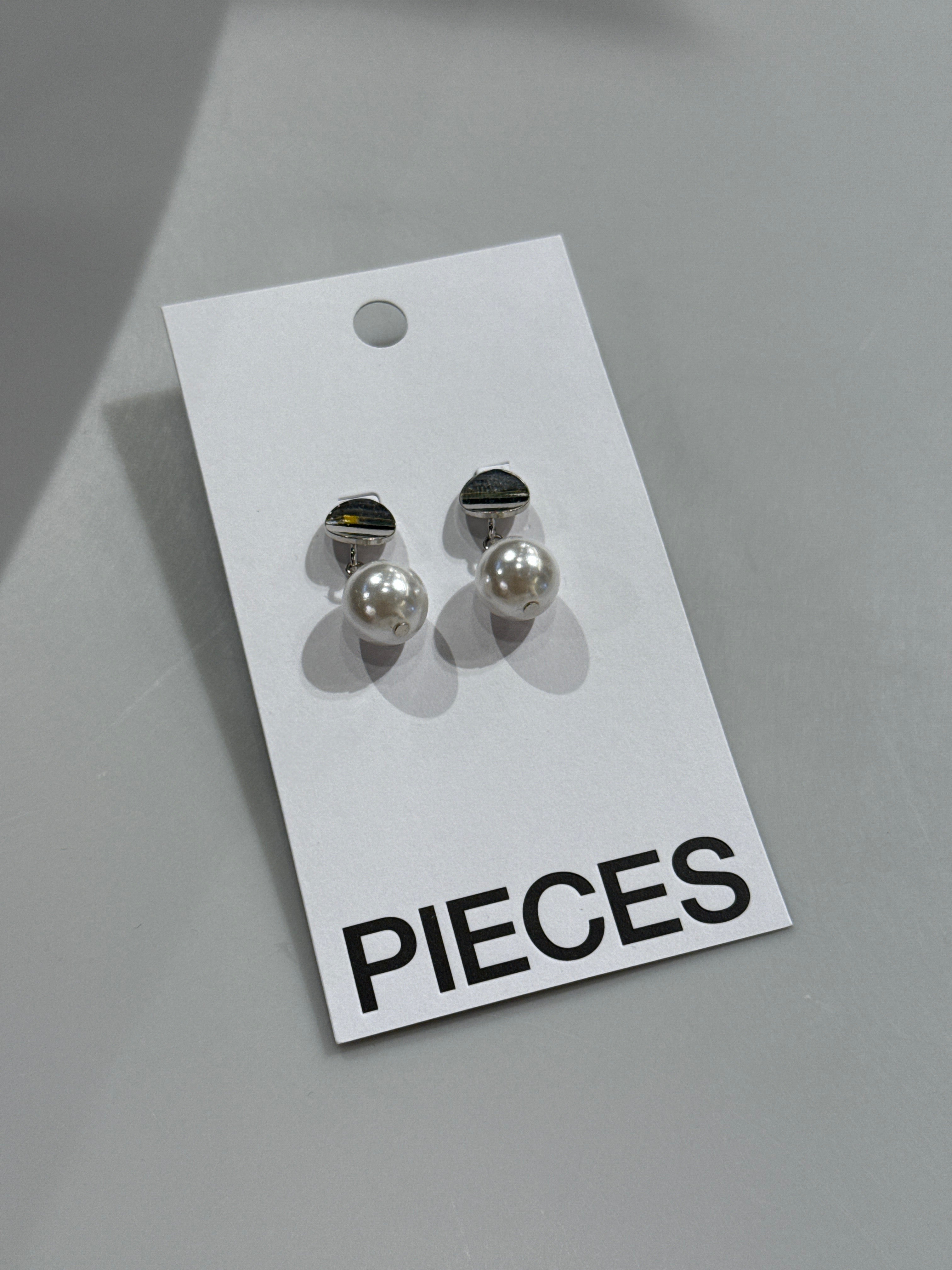 PCALLINA Earrings - Silver Colour